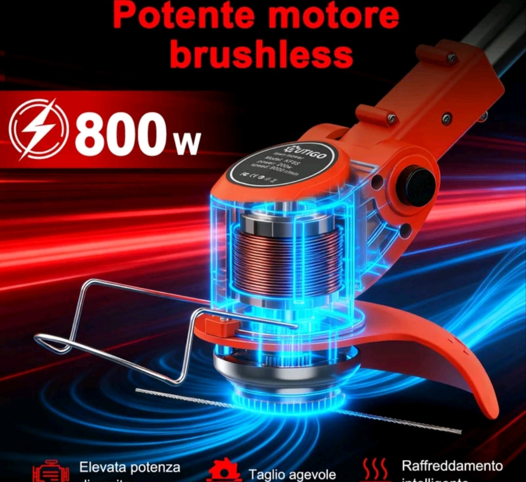 Tagliaerba a batteria potentissimo