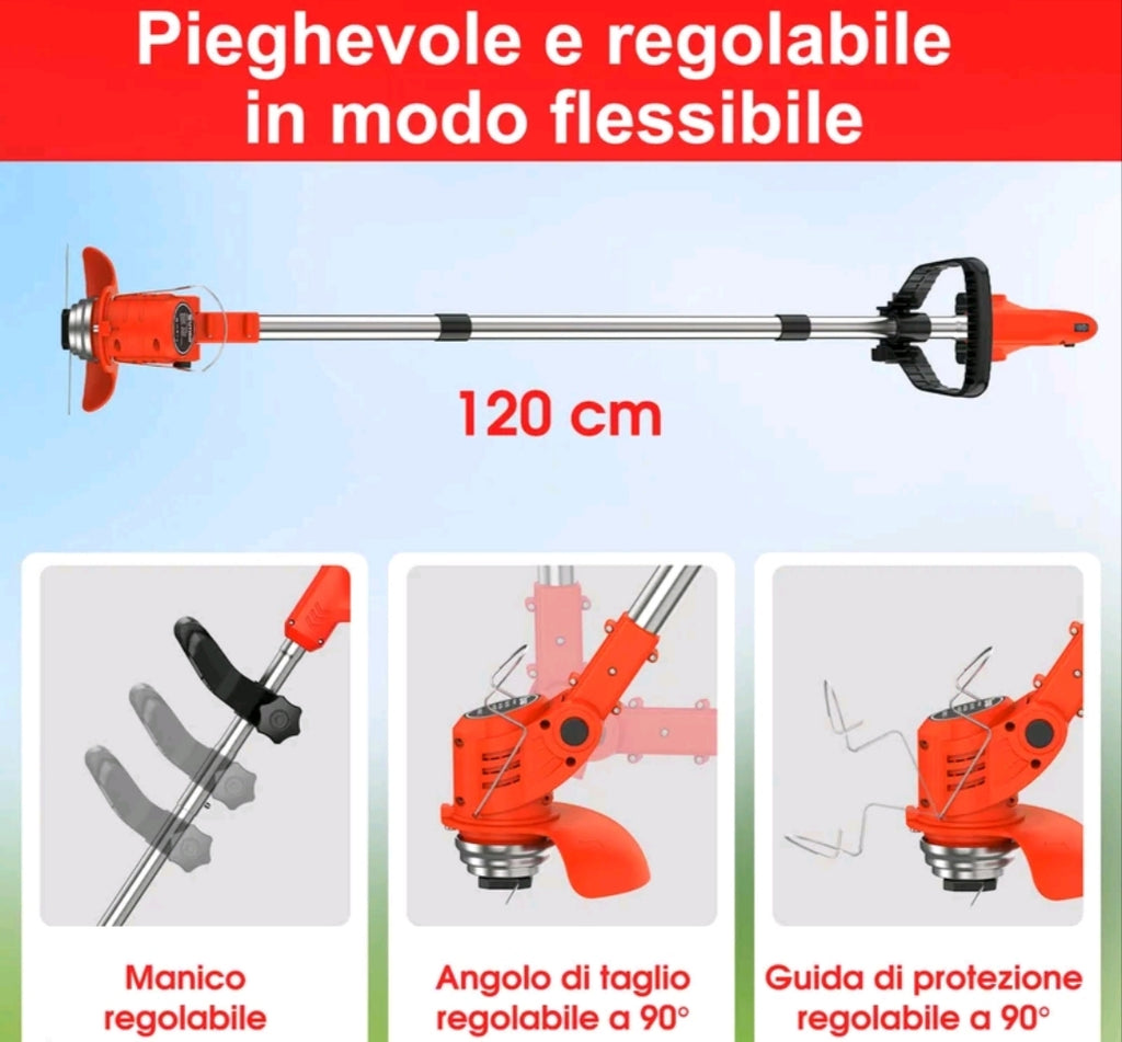 Tagliaerba a batteria potentissimo