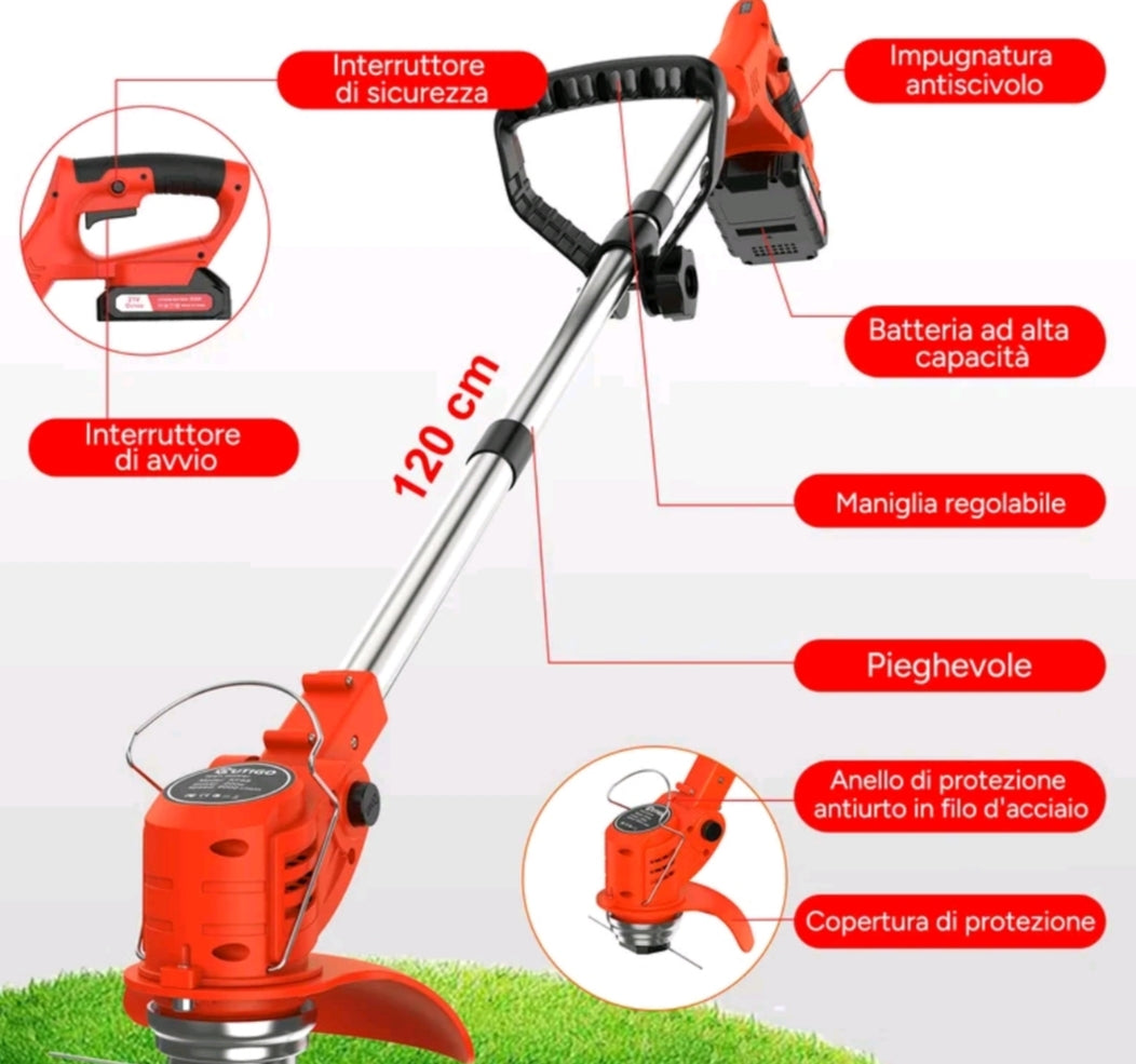 Tagliaerba a batteria potentissimo